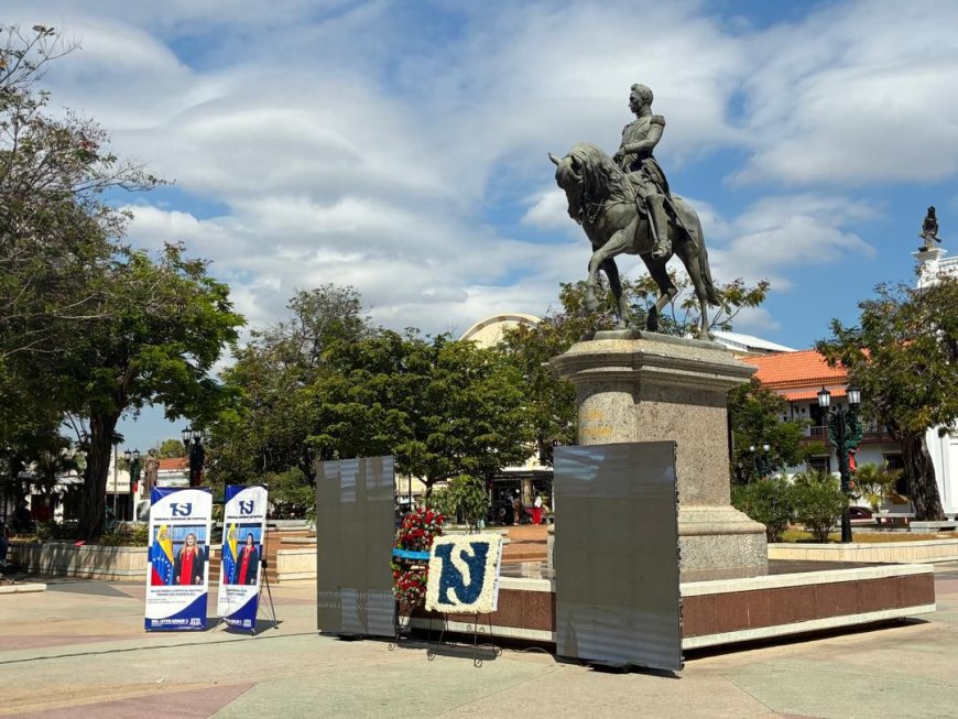 Zulia conmemoró el Día Nacional del Juez y la Jueza en la Plaza Bolívar de Maracaibo