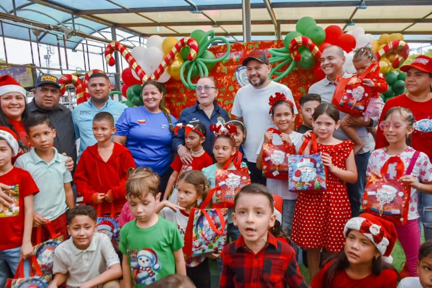 SAN FRANCISCO: Dirección de Prevención y Seguridad Ciudadana en compartir navideño familiar