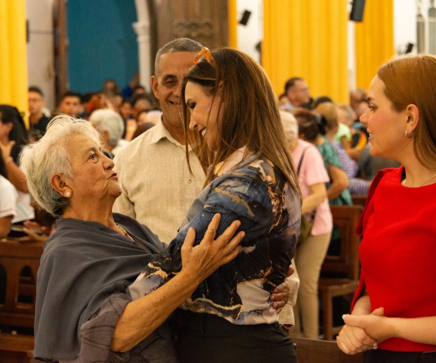 Ana Clara de Di Martino: “Que Santa Lucía nos ilumine para seguir consolidando nuestra ciudad”