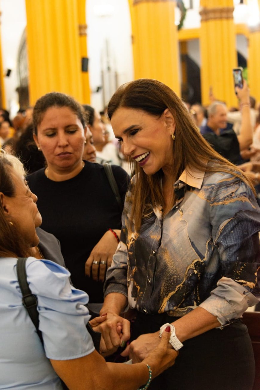 Ana Clara de Di Martino: “Que Santa Lucía nos ilumine para seguir consolidando nuestra ciudad”