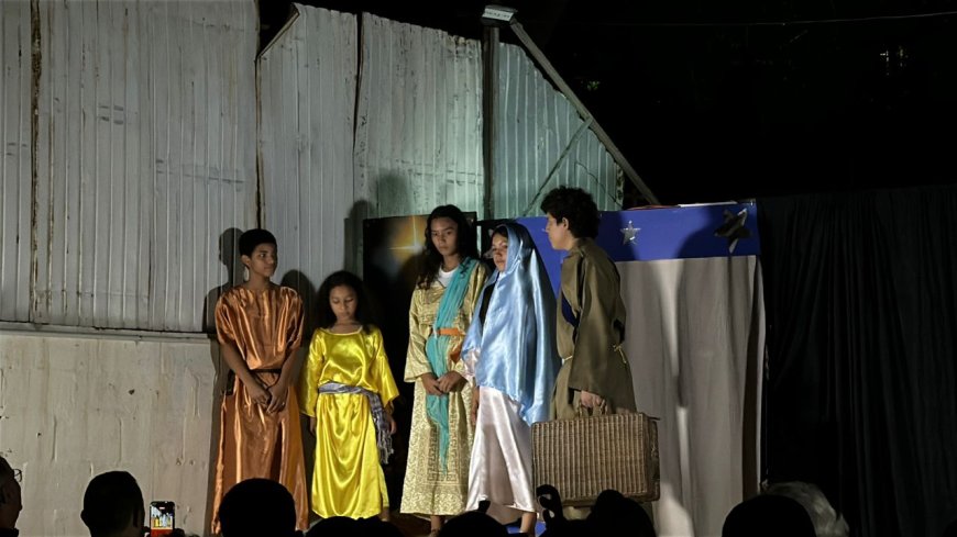 Pesebre viviente de San Pedro Nolasco, tradición que se mantiene en el tiempo