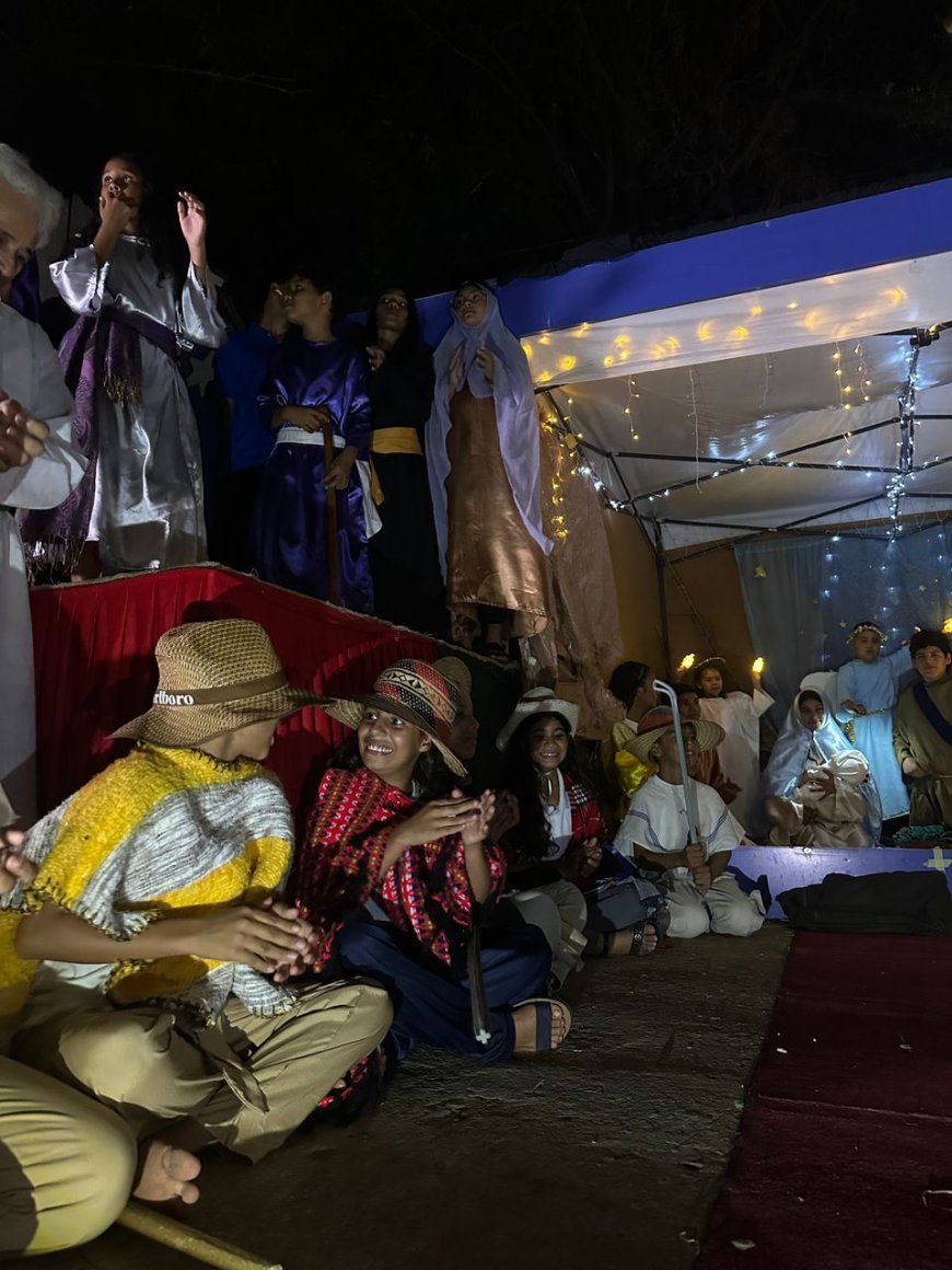 Pesebre viviente de San Pedro Nolasco, tradición que se mantiene en el tiempo