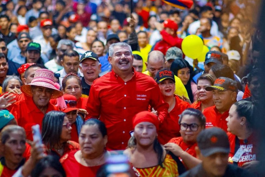 Militancia zuliana celebró 19 años de la creación del PSUV con marcha en Jesús Enrique Lossada