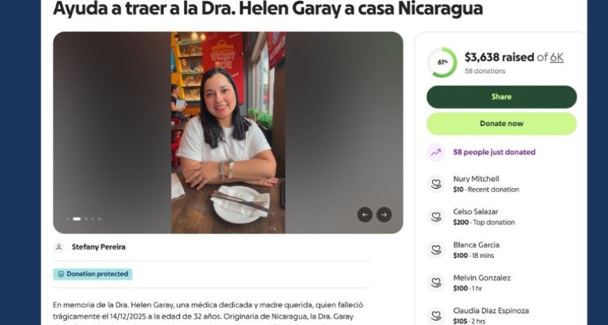Hallan a médica nicaragúense dentro de un congelador