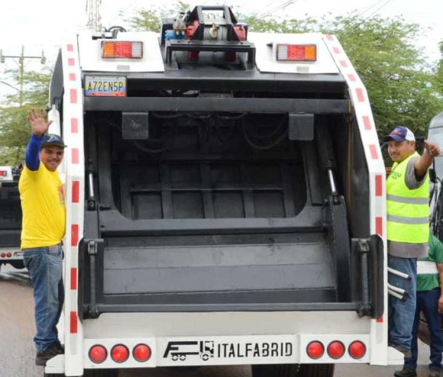 15 camiones más para la basura llegarán a Maracaibo la próxima semana