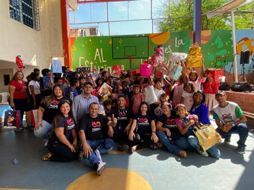 “Dona un regalo con propósito esta navidad”: llena de sonrisas a niños de FUNDANIS