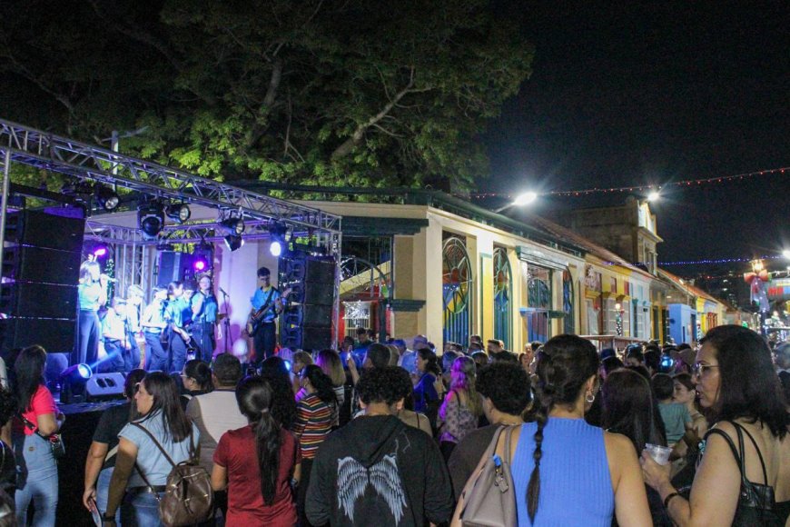 “Vive la Retreta” para celebrar la Navidad en la calle Carabobo