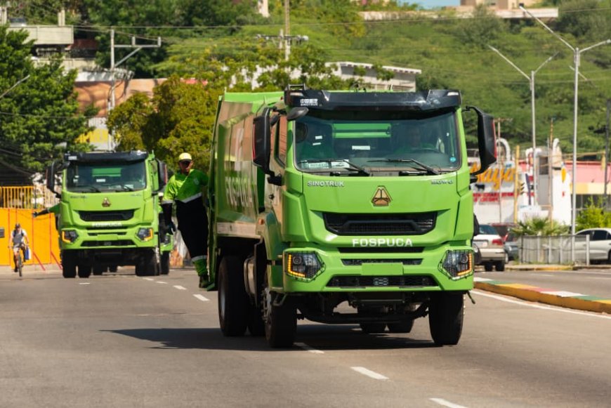 MARACAIBO: 300 toneladas diarias de basura recogerán los 14 nuevos camiones  