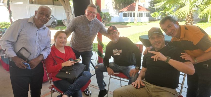 El compartir navideño del Alcalde Giancarlo Di Martino con los periodistas