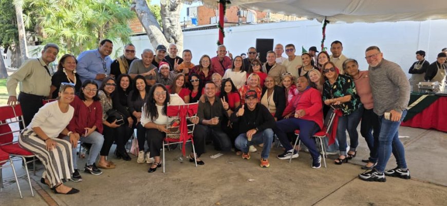 El compartir navideño del Alcalde Giancarlo Di Martino con los periodistas