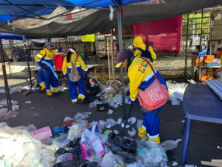 MARACAIBO: El Casco Central limpio en Navidad por primera vez en casi 20 años