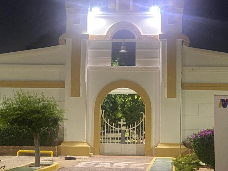 MARACAIBO: La Alcaldía iluminó el Cementerio San José