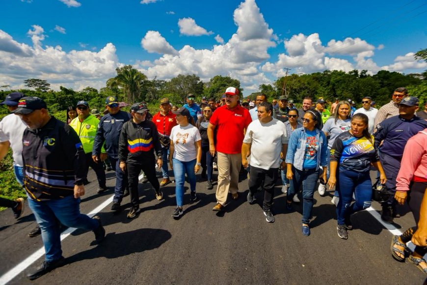 BARALT: Luis Caldera entrega rehabilitado Puente El Sitio afectado por el enjambre sísmico