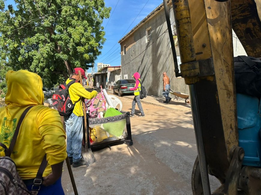 MARACAIBO; ¡Saca tu Cachivache! de la Alcaldía sacó 1.200 TON de basura en más de 30 sectores