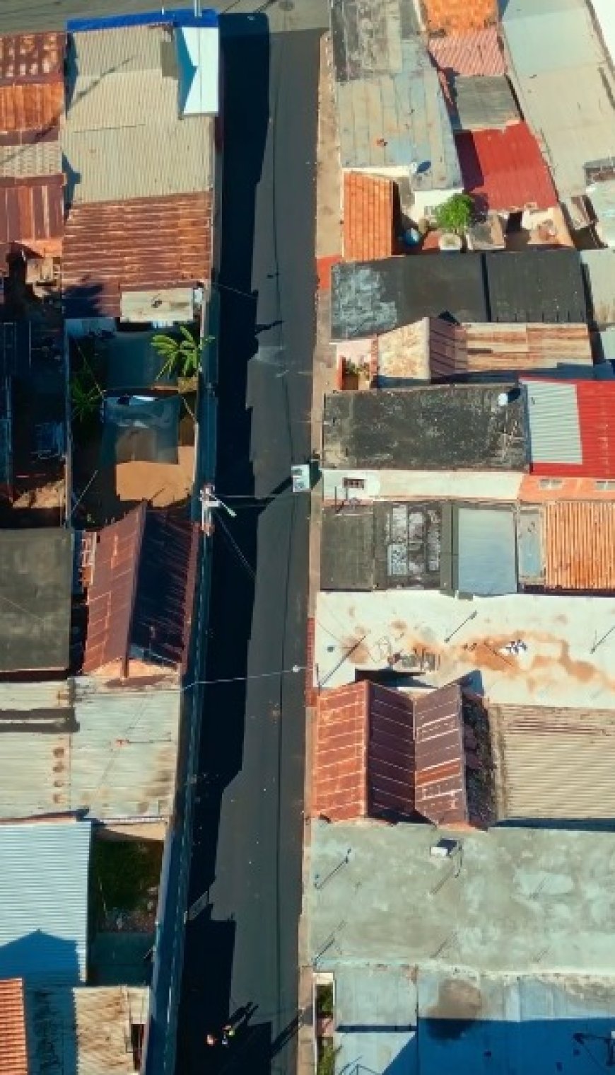 ¡En Veritas sacaron los patines! Asfalto del bueno colocó la Alcaldía de Maracaibo en el sector.