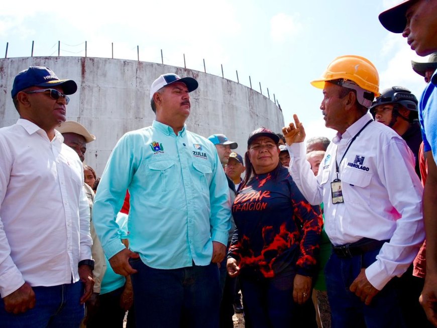 Entrega de planta potabilizadora destaca en gira del gobernador a Jesús M. Semprum