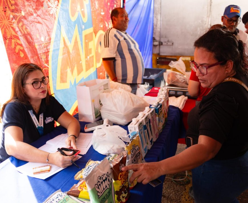 DI MARTINO gestionó 210 toneladas de alimentos, 100 mil familias atendidas y 26 mercados en 4 meses