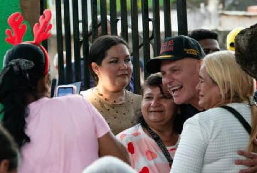 Alcalde Di Martino compartió con la comuna Chávez y Robert la fuerza eterna