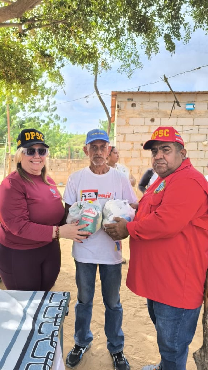 SAN FRANCISCO:Prevención y Seguridad Ciudadana lleva apoyo y esperanza a familias de La Gallera