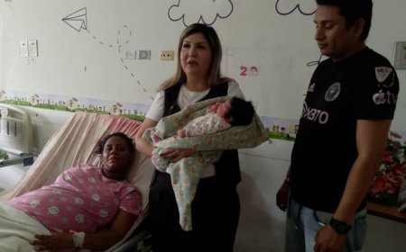 Danna Arisbeth, la primera bebé de Año Nuevo