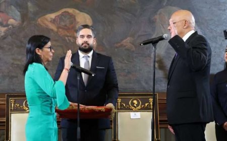 Delcy y Jorge Rodríguez Gómez hacen historia