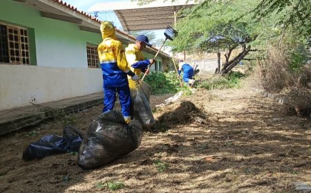MARACAIBO: Qué cariñazo de limpieza le dio la Alcaldía a la Unidad Educativa Batalla de Boyacá
