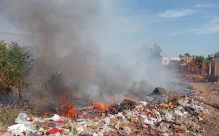 FRANCISCO E. BUSTAMANTE: Quema de basurero en sector "Ancón Bajo" afectó más de 400 casas