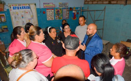 Alcalde Héctor Soto inspeccionó dos escuelas en la parroquia El Bajo