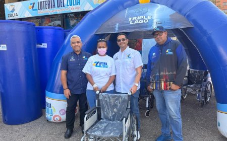 Lotería del Zulia impulsa el bienestar social con entrega de ayudas técnicas y enseres del hogar