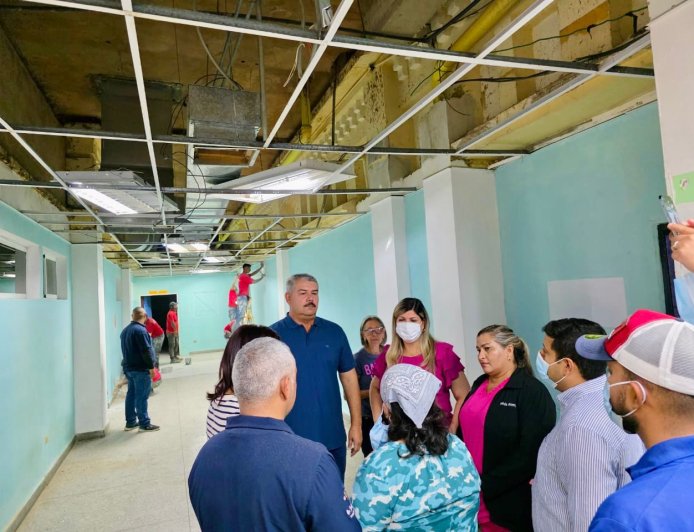 Luis  Caldera inicia 2026 con supervisión y arranque de obras en el Hospital de Niños de Maracaibo