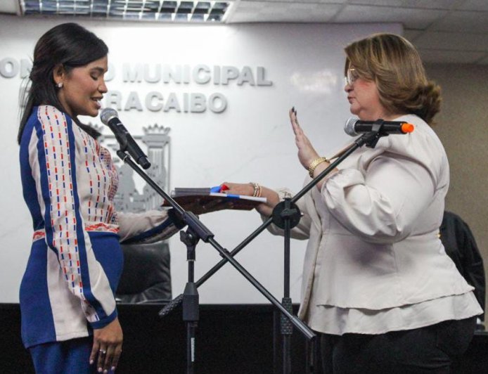 Desiree Fernández, nueva presidenta del Concejo Municipal de Maracaibo