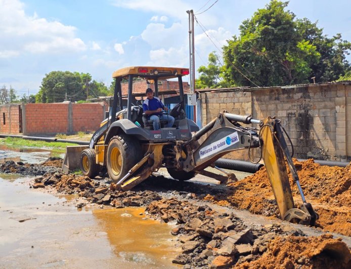 ZULIA: Plan de Aguas Servidas sustituye 916 metros de colector en territorio comunal Tierra Nuestra