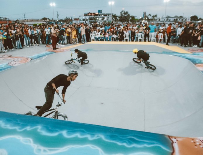 Alcalde Héctor Soto busca consolidar el deporte extremo en San Francisco