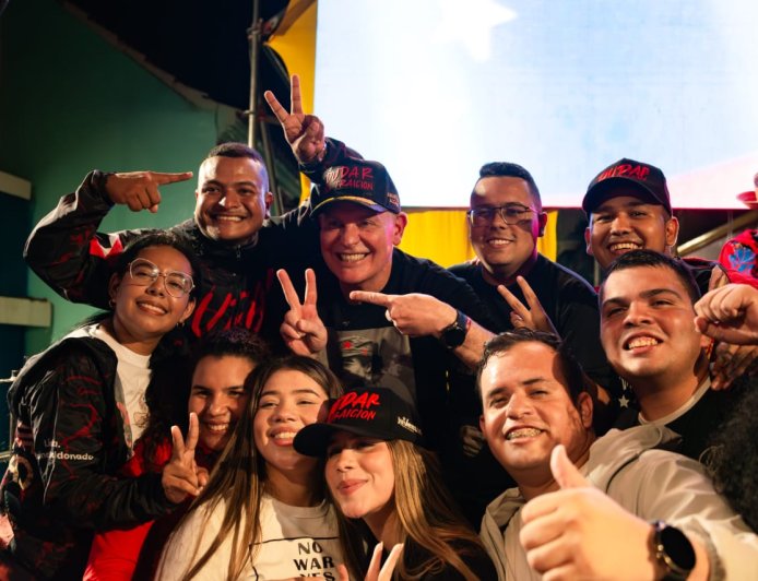 Di Martino: “No tenemos bombas nucleares, nuestras armas son la juventud con el ADN patriota”