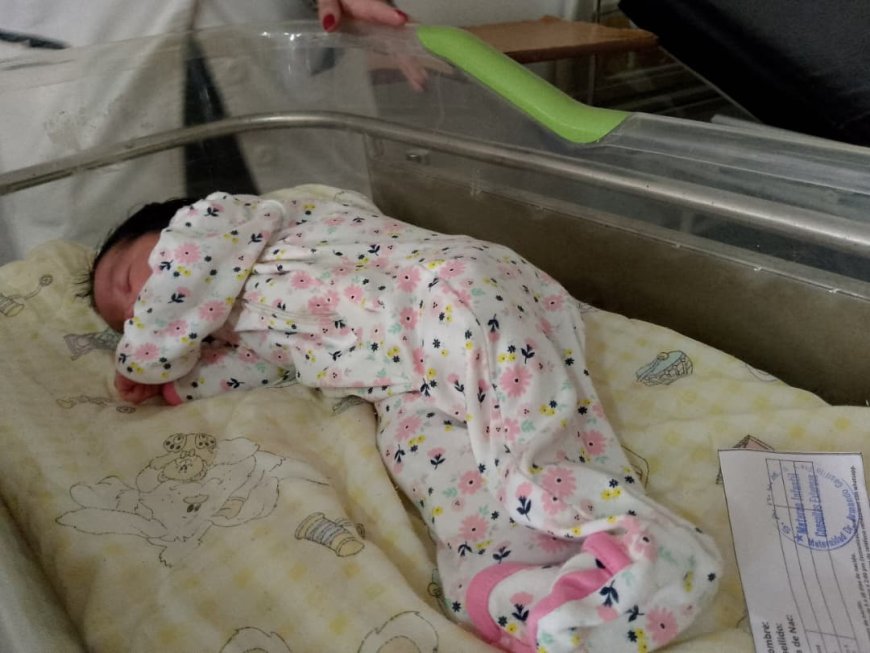 Danna Arisbeth, la primera bebé de Año Nuevo