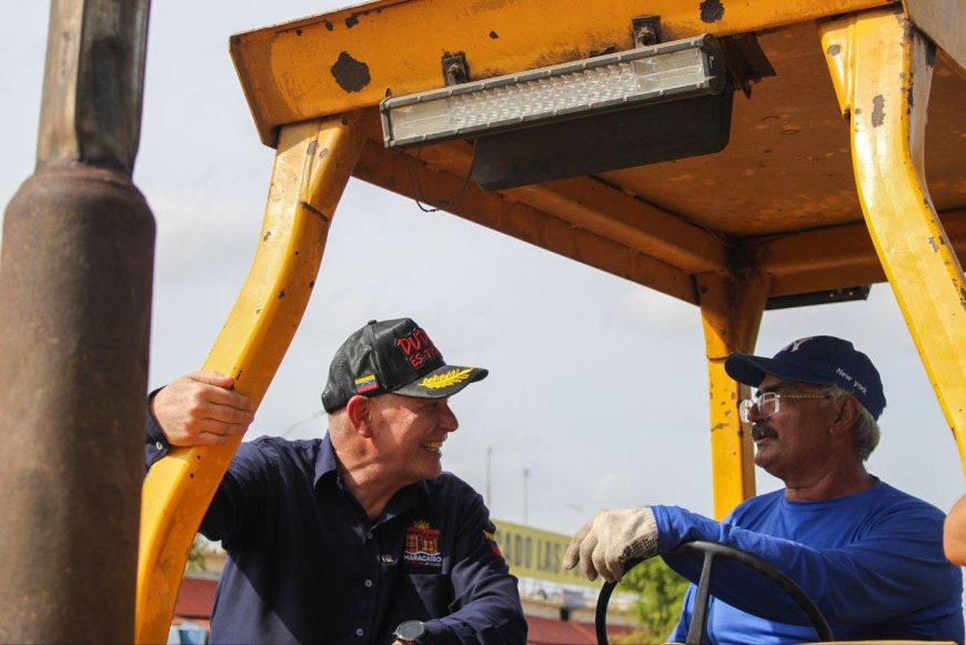 EL CASCO CENTRAL RELUCIENTE: Di Martino lo liberó de 3 mil toneladas de desechos