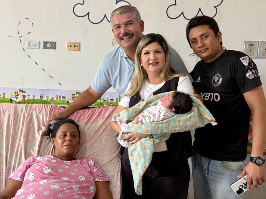 ZULIA: 35 nacimientos en las primeras 12 horas de 2026