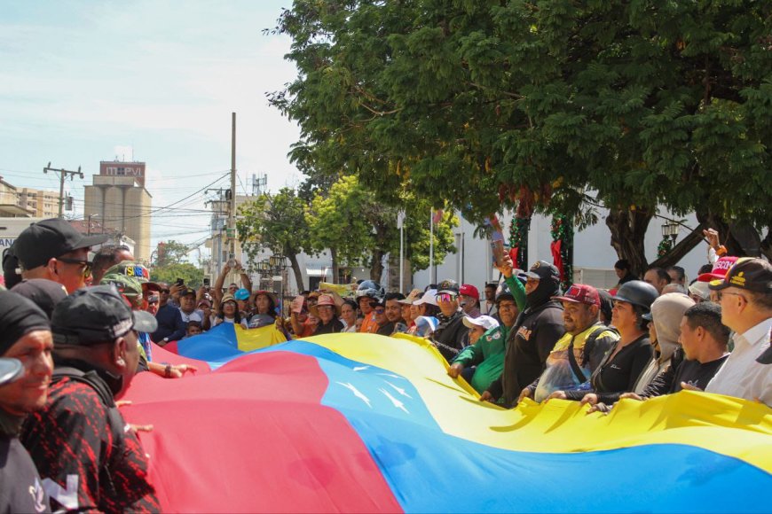 Maracaibo rechaza agresión de EE. UU. contra Venezuela y secuestro del Presidente Nicolás Maduro y Cilia Flores
