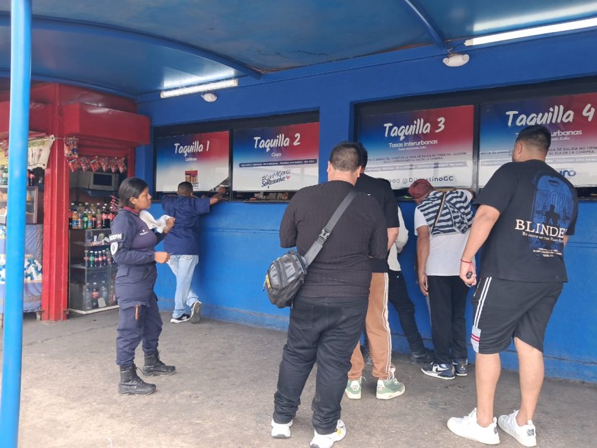 MARACAIBO: Terminal de Pasajeros  se mantiene operativo 