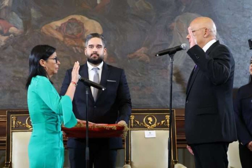 Delcy y Jorge Rodríguez Gómez hacen historia