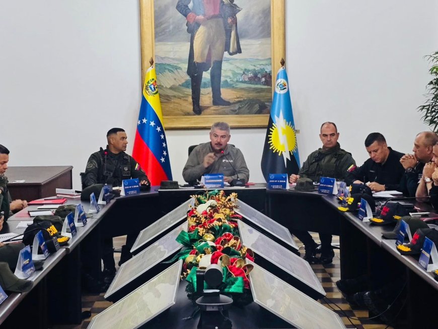 Luis Caldera preside primera reunión de 2026 del Comando Unificado para garantizar la paz y estabilidad