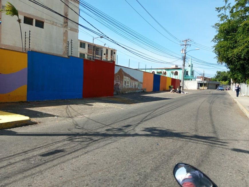 ¡De vertedero a mural!: Maracaibo transforma espacios de Residencias El Portón