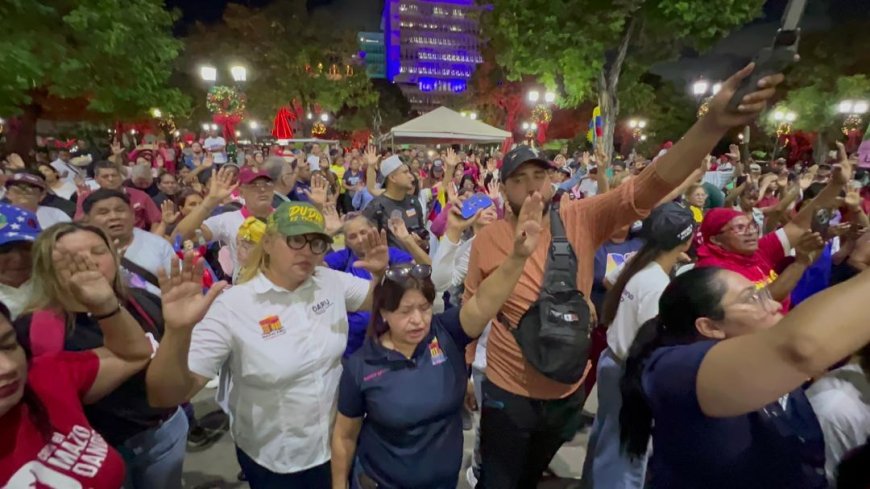Pueblo marabino sigue activo en vigilia revolucionaria