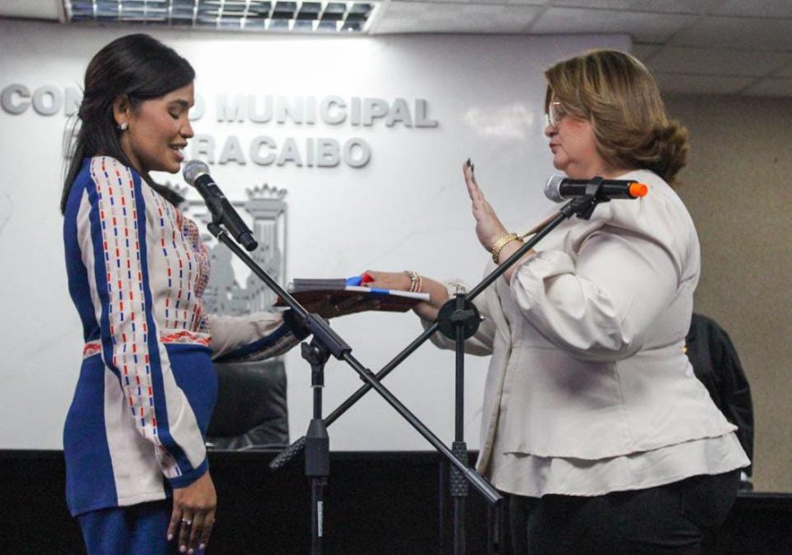 Desiree Fernández, nueva presidenta del Concejo Municipal de Maracaibo