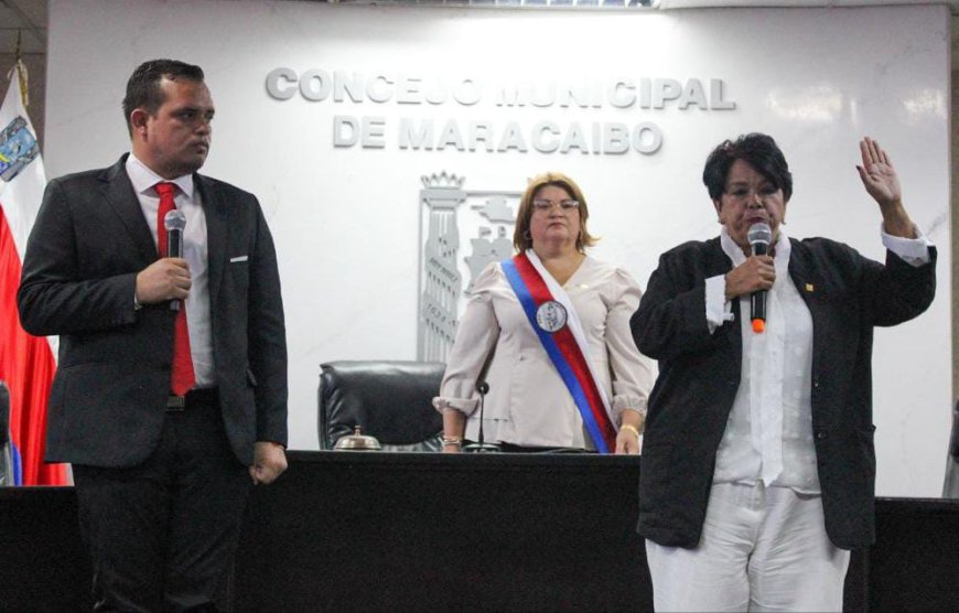 Desiree Fernández, nueva presidenta del Concejo Municipal de Maracaibo