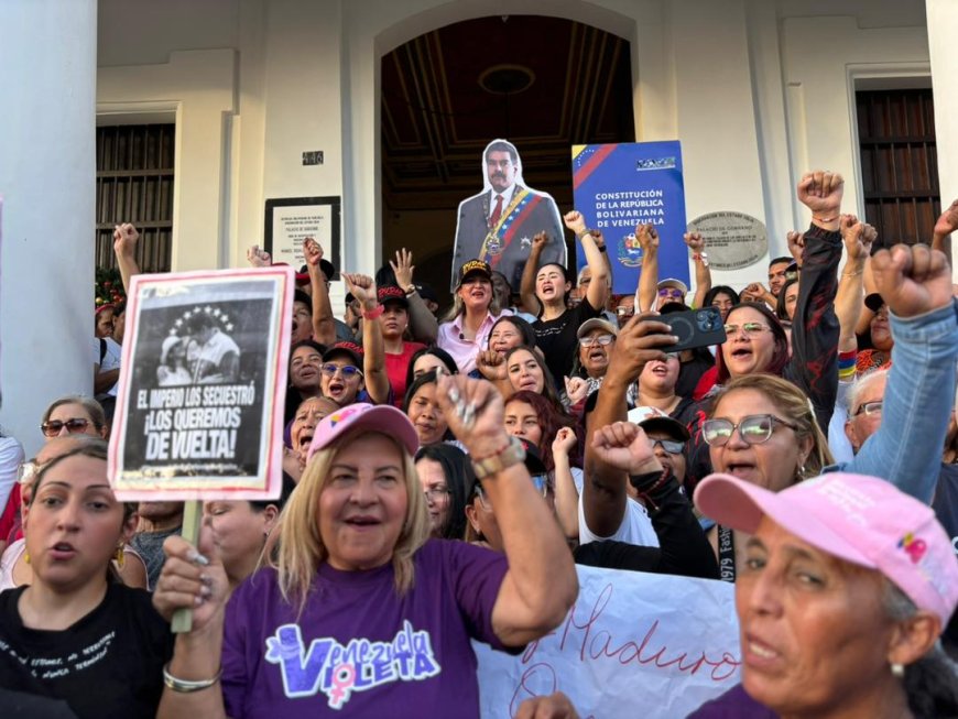 Seis días de vigilia en asambleas antiimperialistas por la libertad del presidente Maduro y Cilia