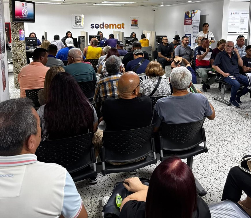 SEDEMAT ABARROTADO: Más de mil personas pagaron impuestos municipales en exitosa jornada especial 