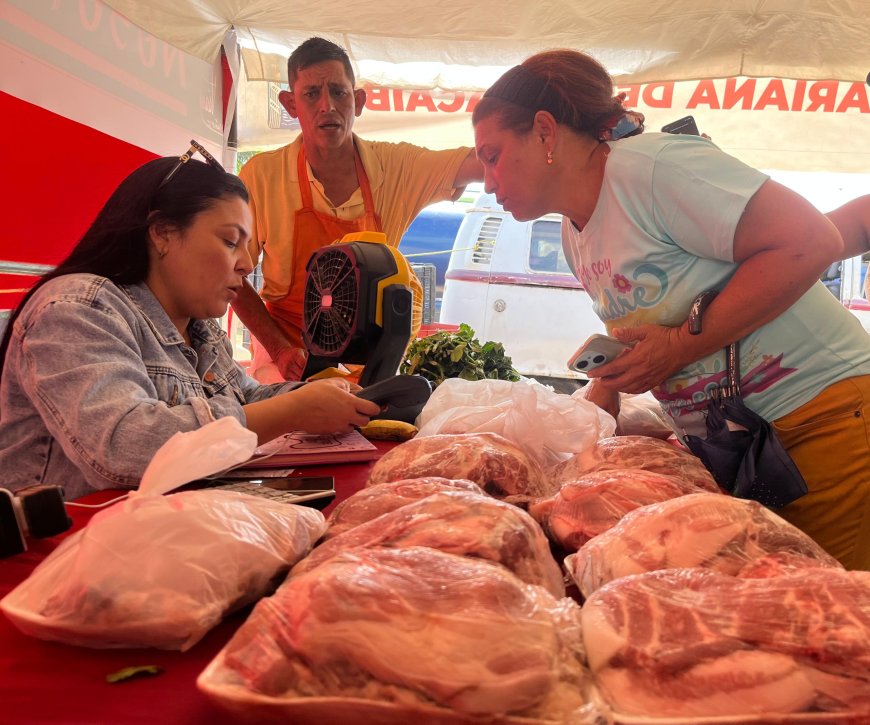 En Remanso Wayuu están felices por el mercado que les llevó Di Martino