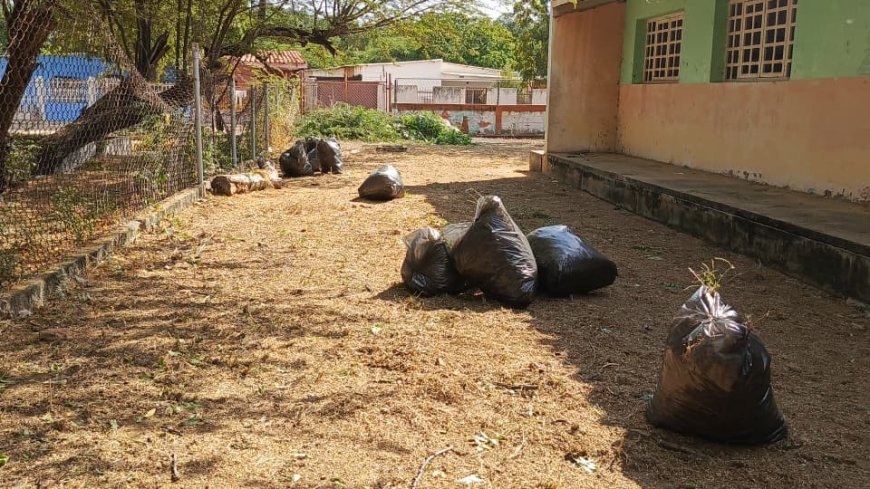 MARACAIBO: Qué cariñazo de limpieza le dio la Alcaldía a la Unidad Educativa Batalla de Boyacá
