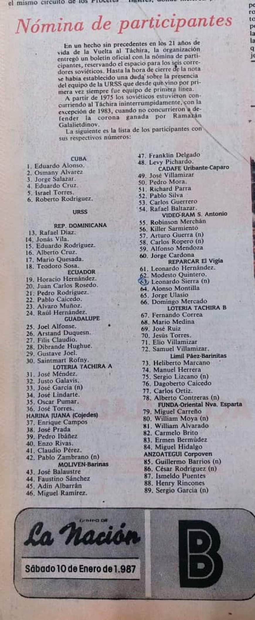 LA OTRA HSTORIA DE LA VUELTA AL TACHIRA: Un León ataca en La Grita